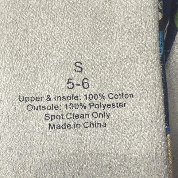 Vera Bradley Slippers Women Size Small 5-6 Multicolor Quilted Travel Case Floral - Picture 7 of 7